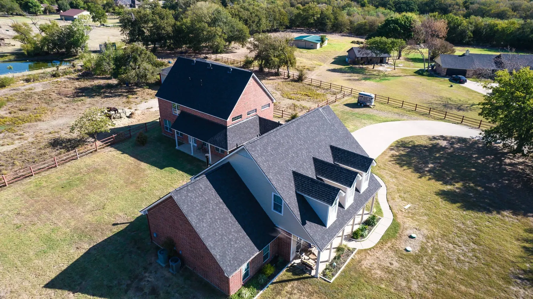 Residential roof replacement in College Station